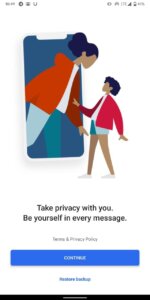 signal app के privacy policy