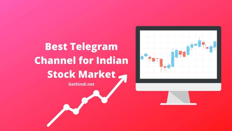 Best Telegram Channel for Indian Stock Market