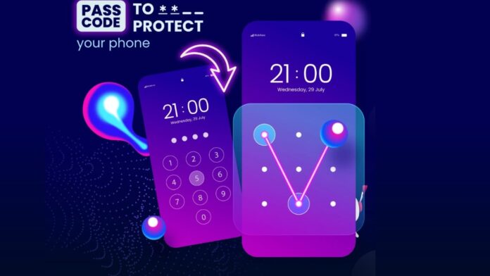 Pattern Lock Screen App - gethindi Pattern Lock Screen App